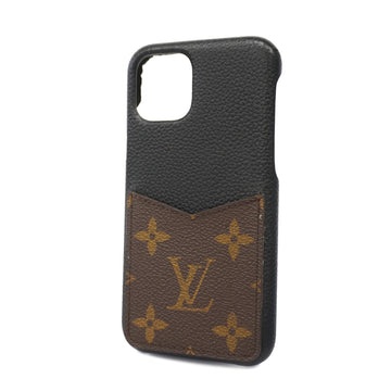 LOUIS VUITTONAuth  Monogram Accessory Noir Smartphone Case Bumper 11PRO M69094