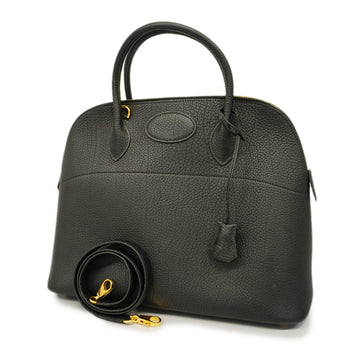 HERMESAuth  Bolide Bolide 35 D Stamp Women's Togo Leather Handbag,Shoulder Bag
