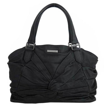 Burberry shoulder bag black leather
