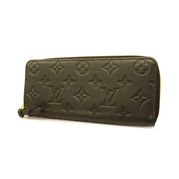 LOUIS VUITTONAuth  Monogram Empreinte Portefeuille Clemence M60171 Women's Long