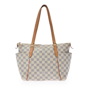 Louis Vuitton Damier Azur Totally PM White N51261 Unisex Canvas Tote Bag