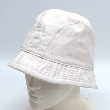 GUCCI GG canvas bucket hat white S size