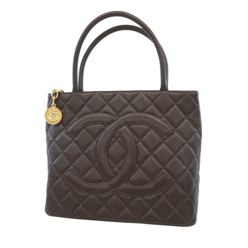 Chanel Reprint Tote Women's Caviar Leather Handbag,Tote Bag Brown