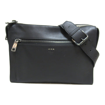 FENDI Shoulder Bag Black leather 7VA407