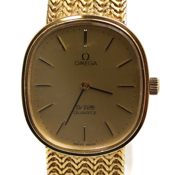 OMEGA Deville 18K 750 watch battery operated 71.9g