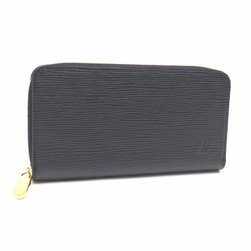 LOUIS VUITTON Round Long Wallet Epi Zippy Women's M68755 Noir Black