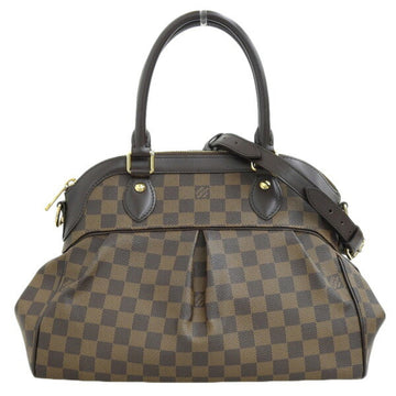 LOUIS VUITTON Damier Trevi PM Handbag N51997 Brown Women's