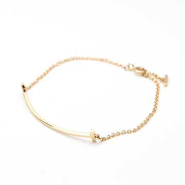 TIFFANY Smile Pink Gold [18K] Charm Bracelet