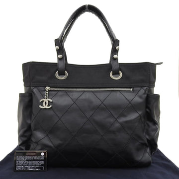 CHANEL Paris Biarritz GM Cocomark Handbag Tote Bag 1 A34210