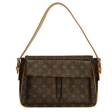Louis Vuitton Vivasite GM Monogram Shoulder Bag Ladies