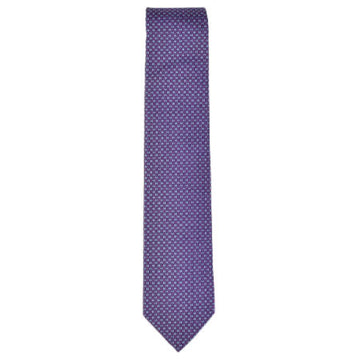 LOUIS VUITTON Tie Business Necktie M70953 Silk Navy Used Mens LV