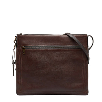 LOUIS VUITTON Utah Shawnee MM Handbag Shoulder Bag M93453 Cafe Brown Leather Ladies