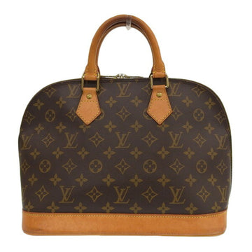 LOUIS VUITTON Monogram Alma Handbag M51130 Brown Women's