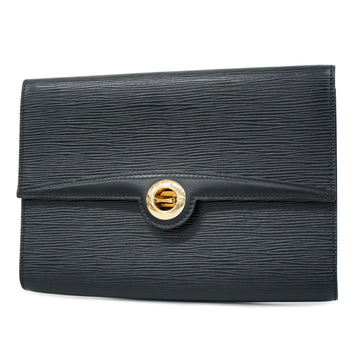 LOUIS VUITTONAuth  Epi Arche M52572 Women's Clutch Bag Noir