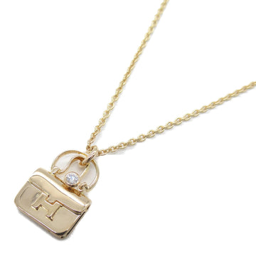 HERMES Constance Necklace Necklace Clear K18PG[Rose Gold] Clear