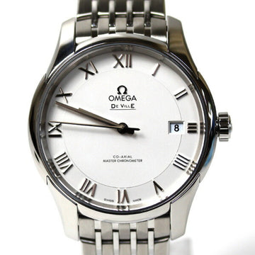 OMEGA De Ville Hour Vision 433.10.41.21.02.001 Watch Silver Dial Co-Axial Automatic Winding