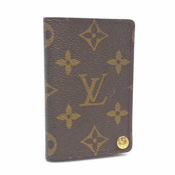 LOUIS VUITTON Card Case Monogram Porto Cult Credit Pression M60937 Women's Men's