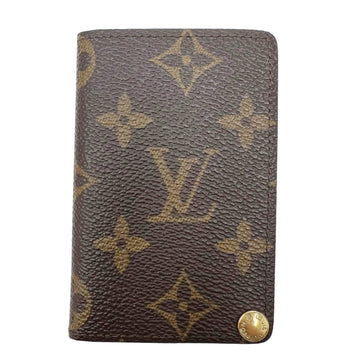 LOUIS VUITTON Porto Cult Credit Pression Business Card Holder Regular Case Unisex Men's Women's Brown Monogram M60937 ET0941