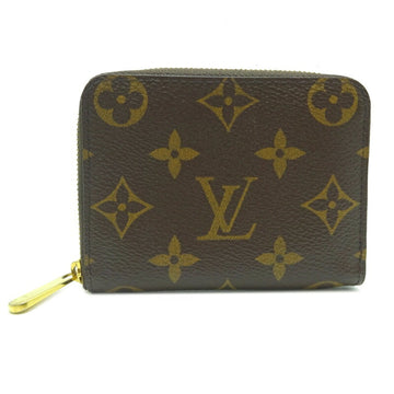 Louis Vuitton Zippy Coin Purse Women's Men's Case M60067 Monogram Brown