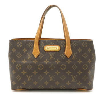 Louis Vuitton Monogram Wilshire PM Tote Bag Handbag M45643