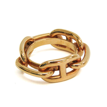 HERMES Metal Scarf Ring Gold Lugate Shane Dunkle