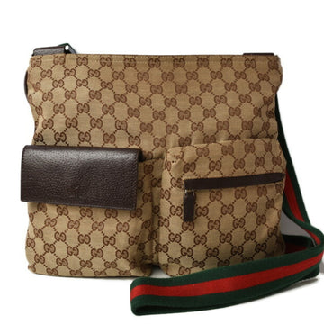 Gucci bag / shoulder GUCCI 169937 canvas GG brown beige