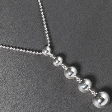 TIFFANY hardware ball five drops silver 925 Lady's necklace &Co.
