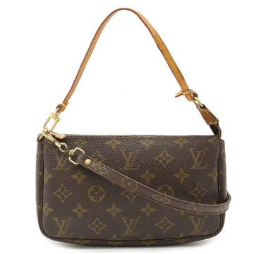 LOUIS VUITTON Monogram Pochette Accessories Shoulder Bag with Long Strap M51980