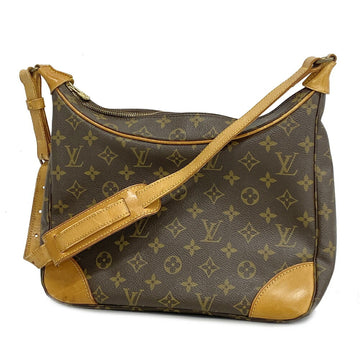 LOUIS VUITTON Shoulder Bag Monogram Boulogne 30 M51265 Brown Ladies