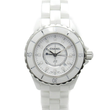 CHANEL J12 12P diamond Wrist Watch watch Wrist Watch H1628 Quartz White ceramic diamond H1628