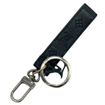 LOUIS VUITTON Portocle Dragonne Monogram Shadow M68675 Keychain Key Ring Men Women