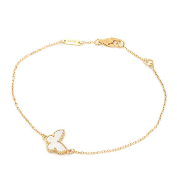 VAN CLEEF & ARPELS Sweet Alhambra Papillon Bracelet K18YG/Mother of Pearl