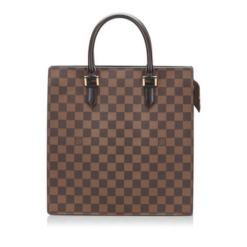 Louis Vuitton Damier Venice PM Tote Bag Handbag N51145 Ebene Brown PVC Leather Women's LOUIS VUITTON