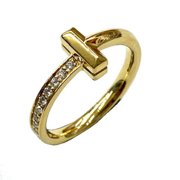 TIFFANY & Co. T One Narrow Ring K18YG #9