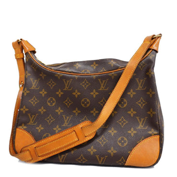 LOUIS VUITTON Shoulder Bag Monogram Boulogne 30 M51265 Brown Ladies