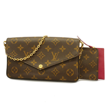 LOUIS VUITTONAuth  Monogram Pochette Felicy M61276 Women's Chain/Shoulder Wallet