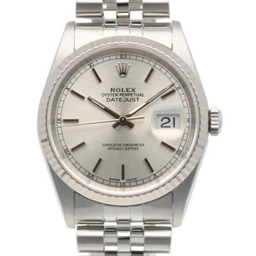 Rolex Datejust Oyster Perpetual Watch Stainless Steel 16234 Men's