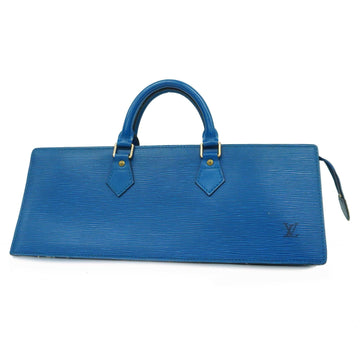 LOUIS VUITTONAuth  Epi Sac Triangle M52095 Women's Handbag Toledo Blue