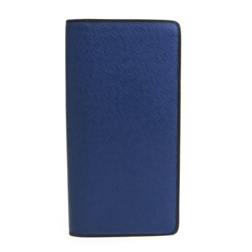 Louis Vuitton Taiga Brazza Wallet M30559 Men's Taiga Leather Long Wallet (bi-fold) Black,Cobalt