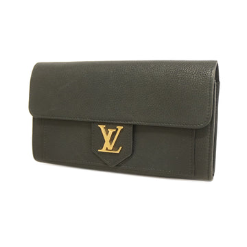 Louis Vuitton Parnassea Portofeuil Rock Me M60861 Women's Long Wallet Noir