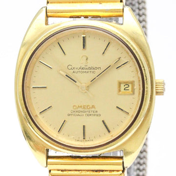 OMEGA Constellation Chronometer Cal 1011 Gold Plated Watch 163.0056 BF556904