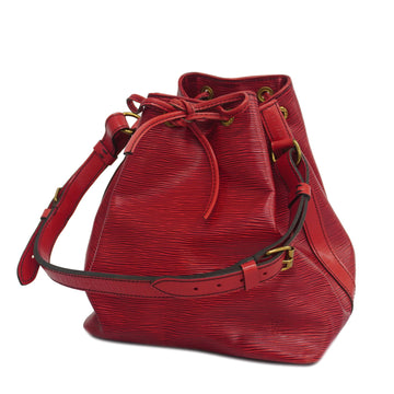 LOUIS VUITTONAuth  Epi Petit Noe M44107 Women's Shoulder Bag Castilian Red