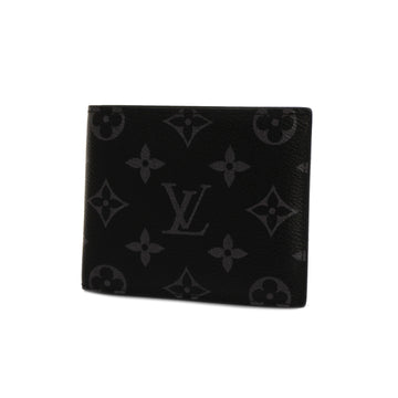 LOUIS VUITTONAuth  Monogram Eclipse Portofeuil Marco NM M62545 Men's Wallet