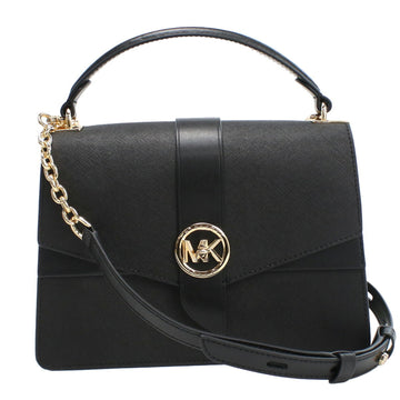 MICHAEL KORS GREENWICH 30H1GGRS2L handbag BLACK black ladies