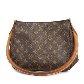 LOUIS VUITTONAuth  Monogram Looping MM M51146 Women's Shoulder Bag