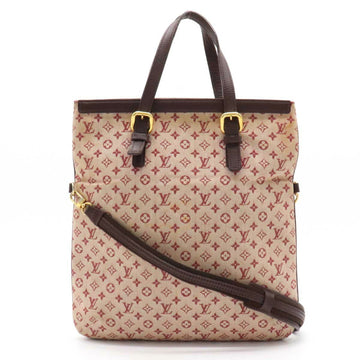 Louis Vuitton Monogram Mini Francoise Tote Bag Handbag Shoulder Cerise M92210