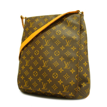 LOUIS VUITTON Shoulder Bag Monogram Musette M51256 Brown Ladies