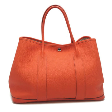HERMES Garden PM X stamp 2016 women's handbag Negonda orange