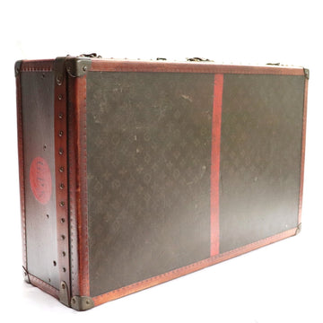 LOUIS VUITTON Monogram Trunk 75 Case Box Brown