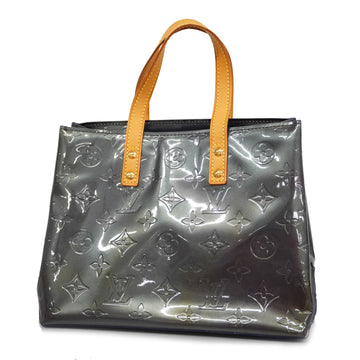 LOUIS VUITTONAuth  Monogram Vernis Lead PM M91335 Women's Handbag Indigo